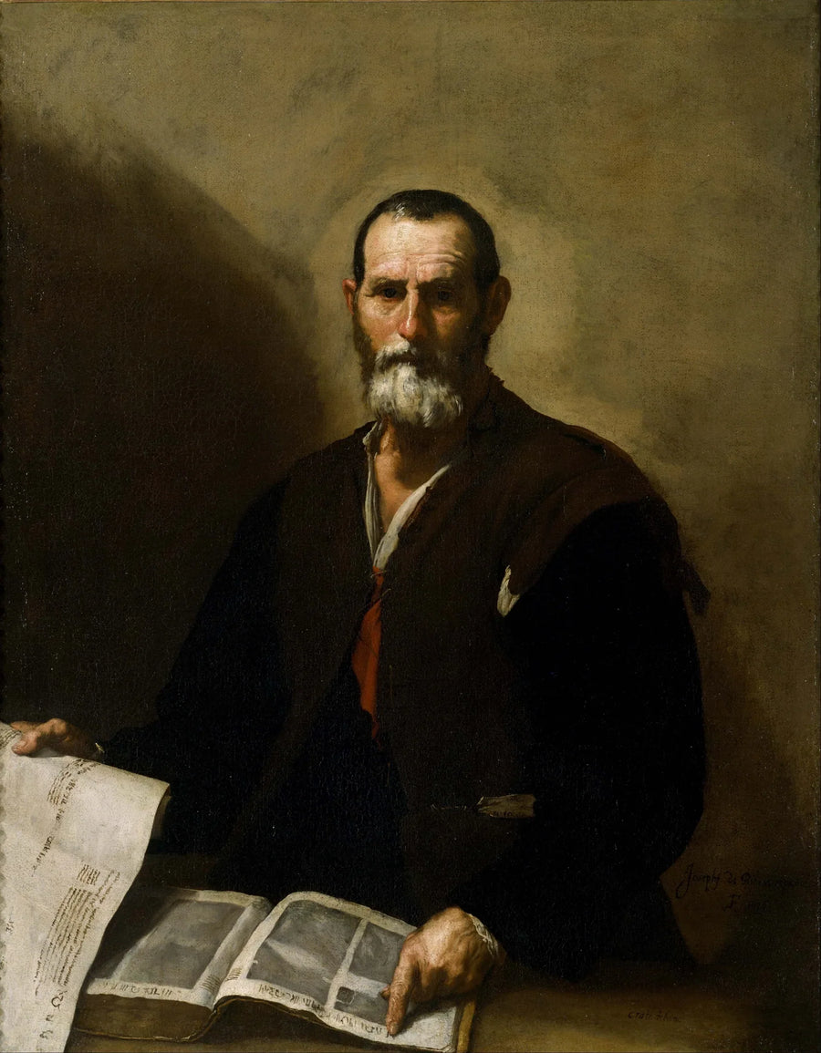 Filosofo Crates - Jusepe de Ribera