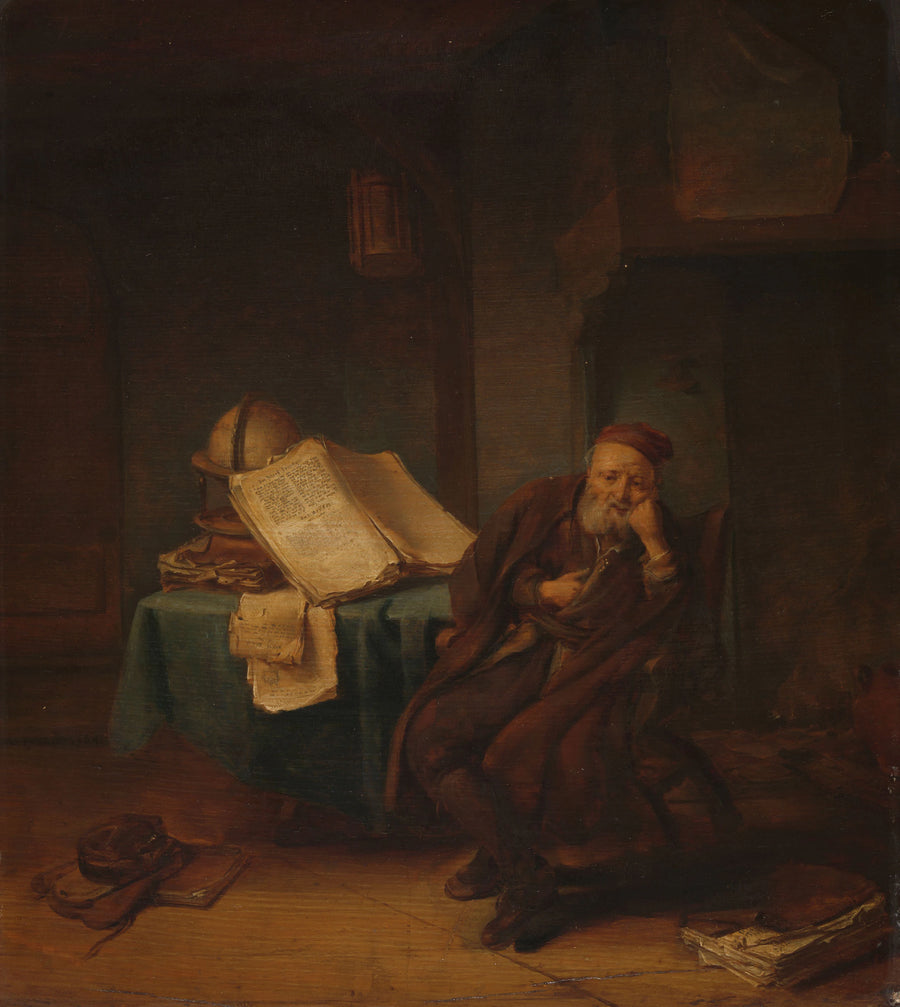 Philosophe dans son étude - Jacob Spreeuwen