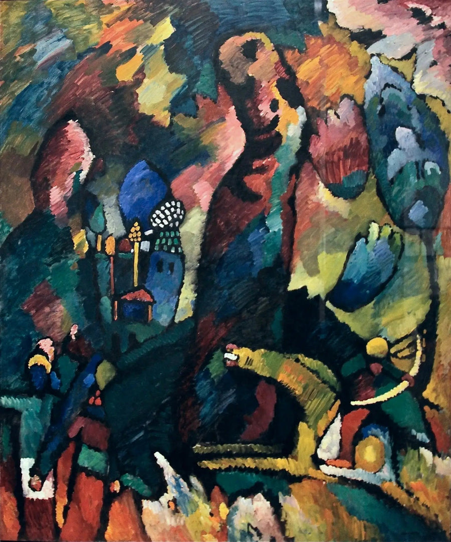 Foto con un arciere - Vassily Kandinsky
