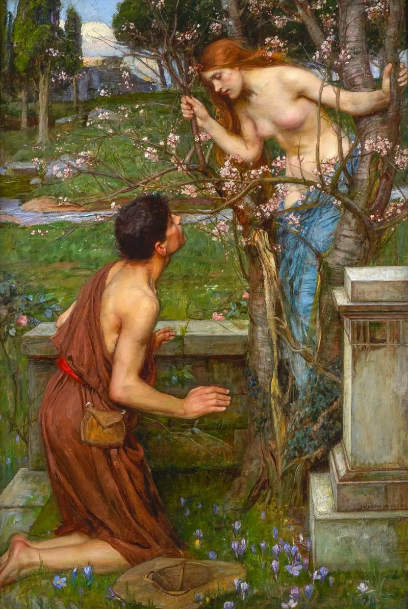 Phyllis e Démophoon - John William Waterhouse