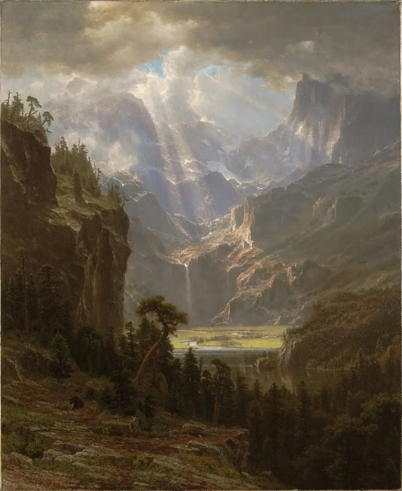 Picco di Lander - Albert Bierstadt