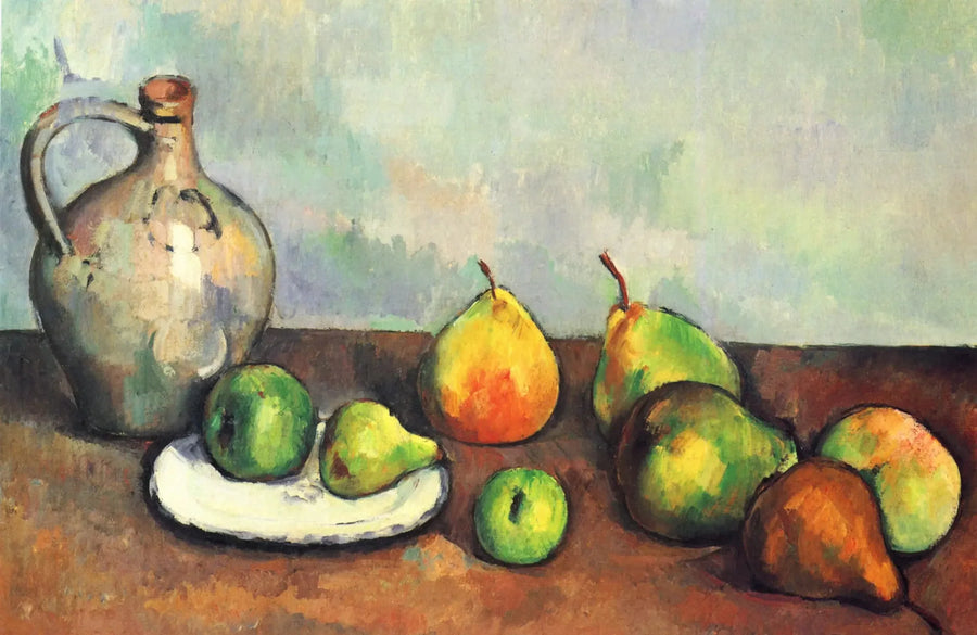 Brocca e frutta - Paul Cézanne