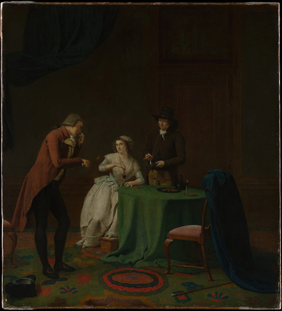 Pièce de conversation (L'Odorat) - Jan Ekels the Younger
