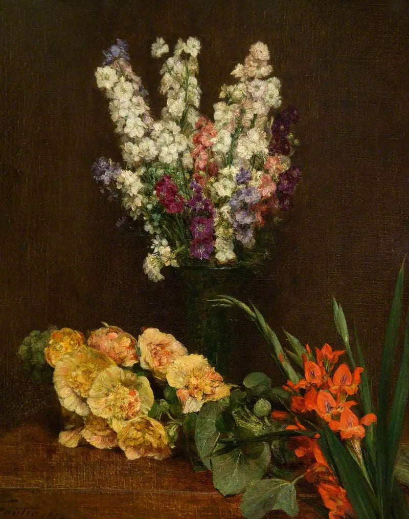 Pezzo di fiori - Henri Fantin-Latour