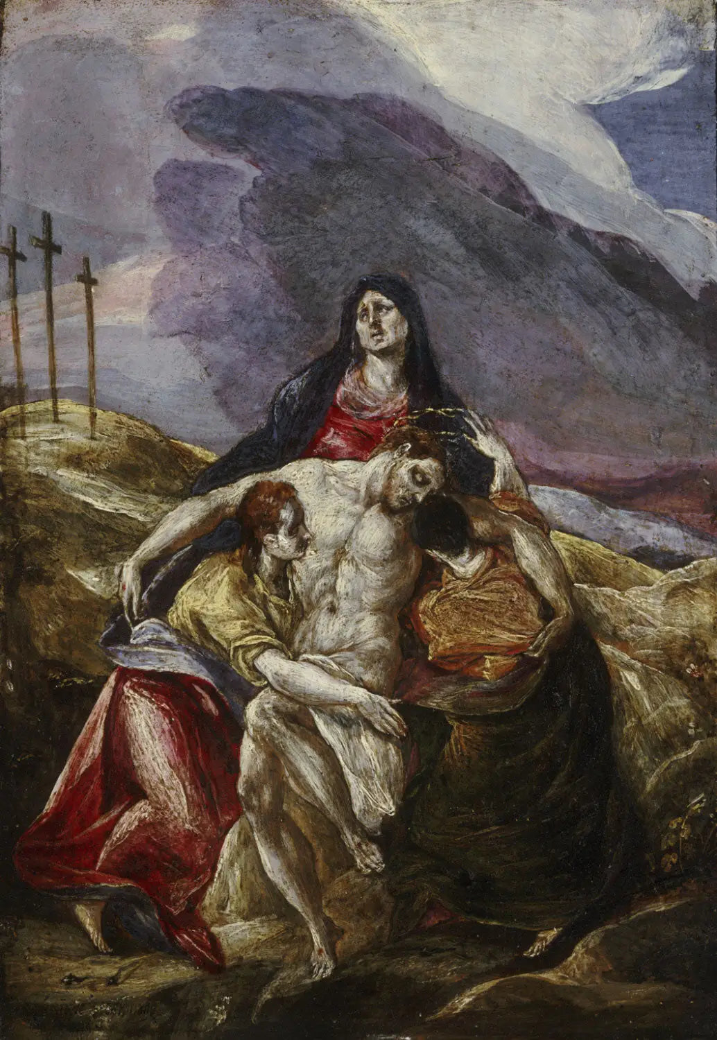 Piété - El Greco image 1 reproduction artisanale de tableau