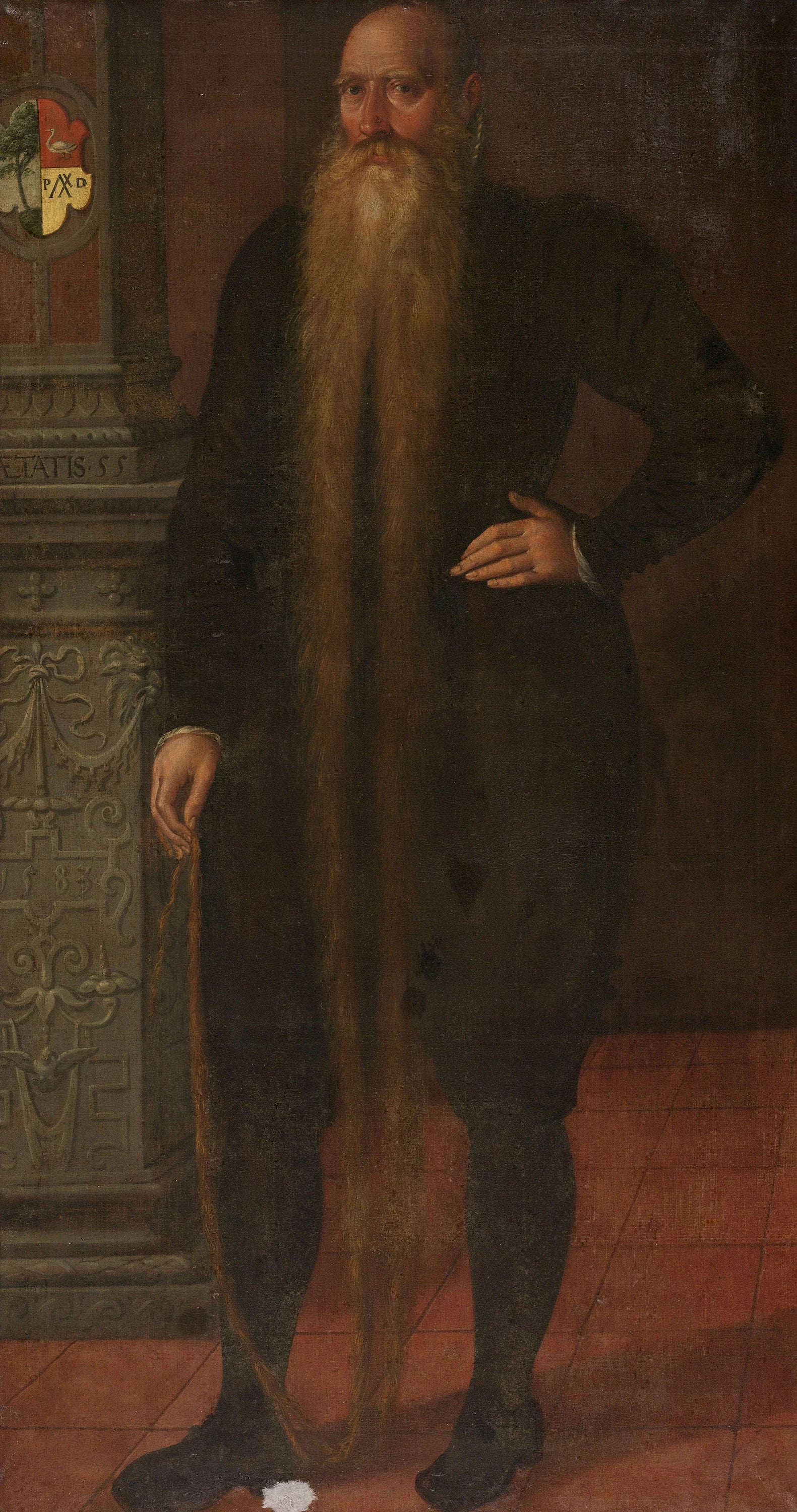 Pieter Dircksz (1528-1606), dit Langebaard. Maître orphelin d'Edam - Aert Pietersz.