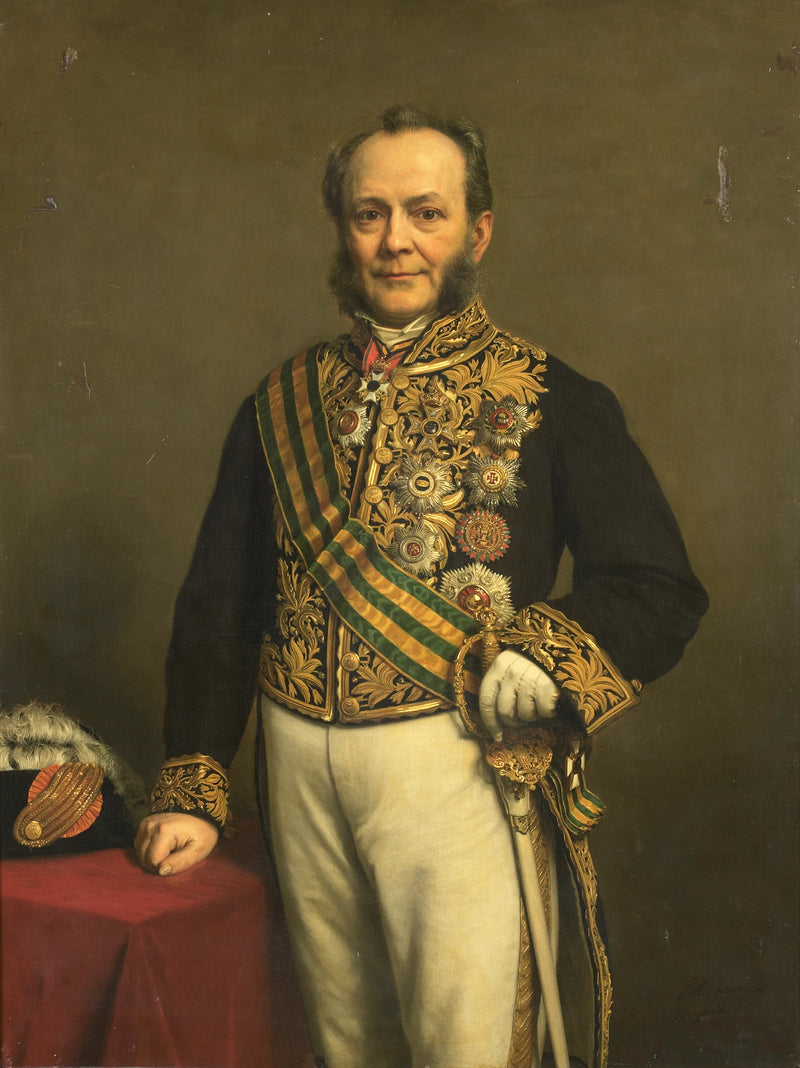 Pieter Mijer (1812-81). Gouverneur général (1866-71) - Johan Heinrich Neuman