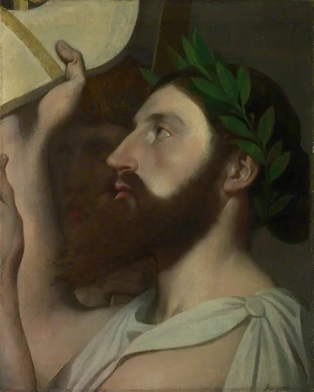 Pindaro che offre la sua lira a Omero - Jean-Auguste-Dominique Ingres