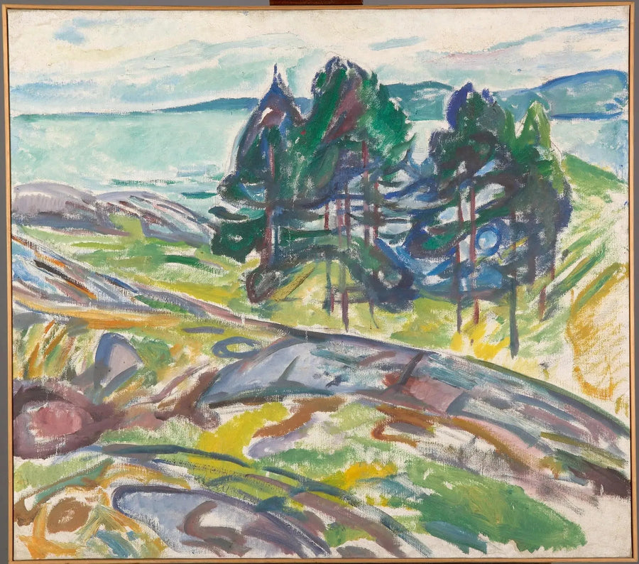 Spilli vicino al mare - Edvard Munch