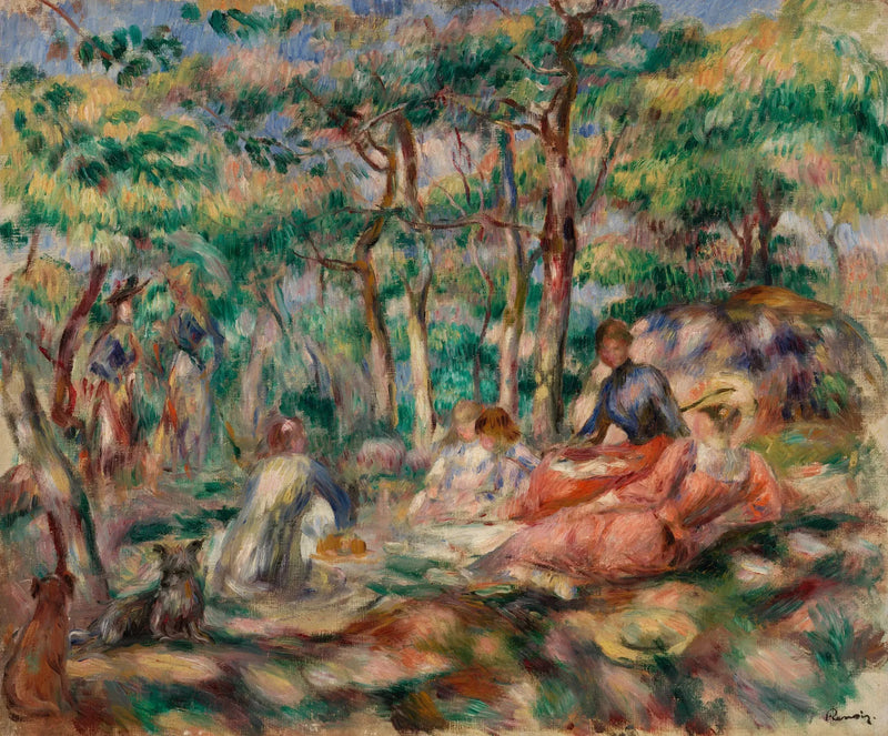 Picnic (Il Pranzo sull'erba) - Pierre-Auguste Renoir