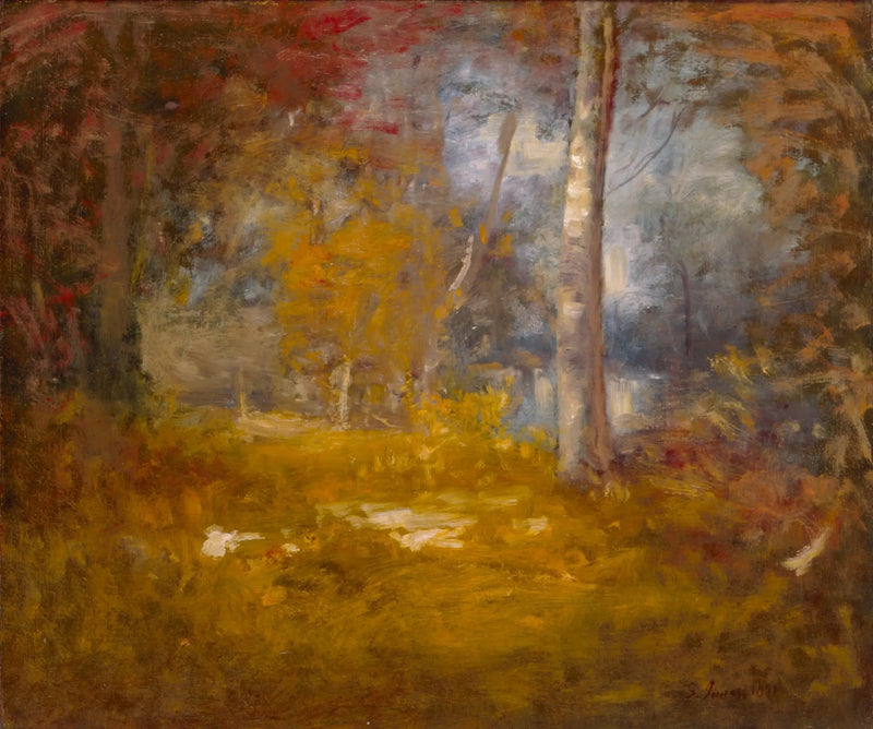 Piscina Woodland - George Inness