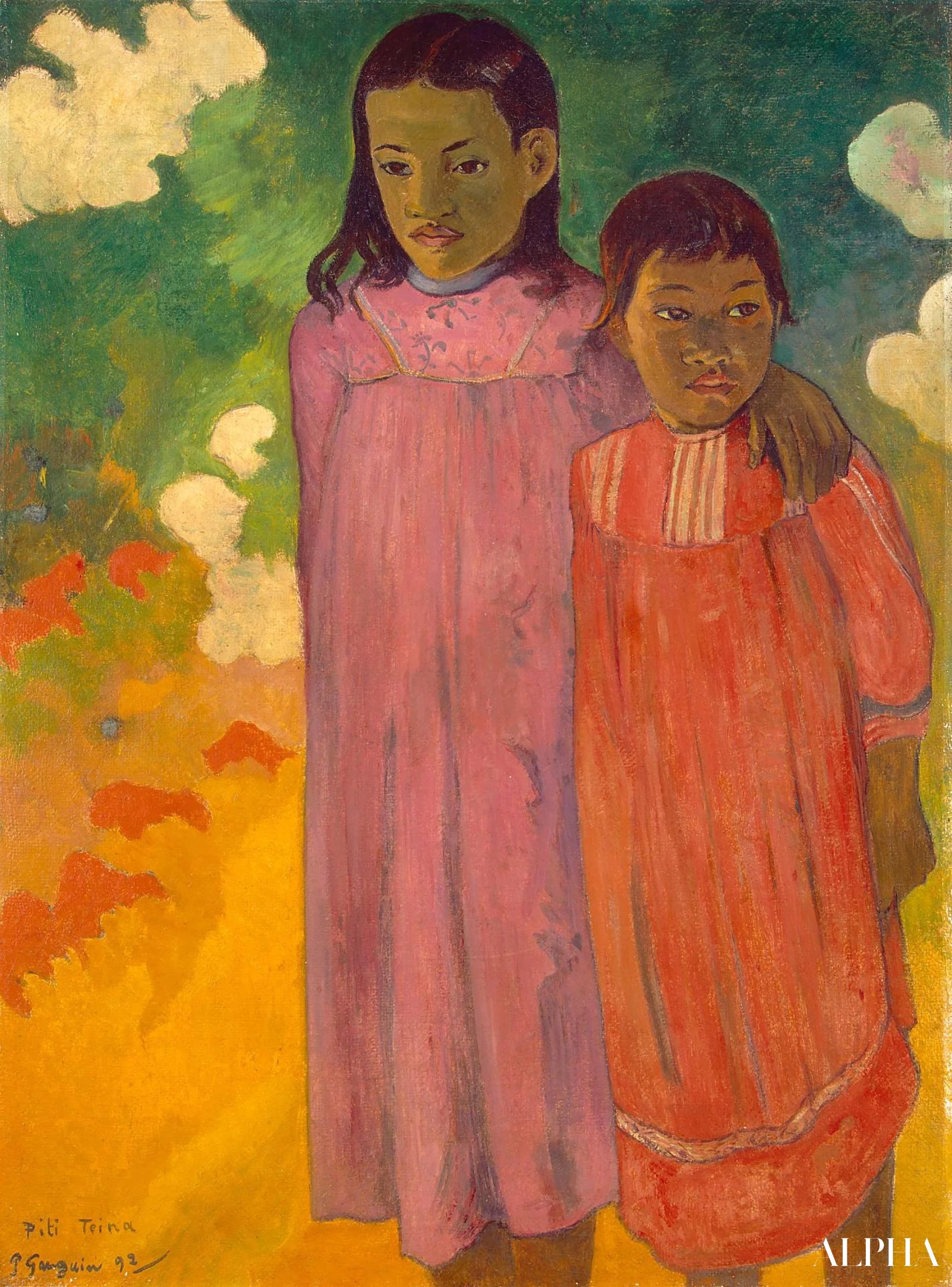 Piti Tiena - Paul Gauguin - Riproduzioni di quadri e dipinti di alta qualità