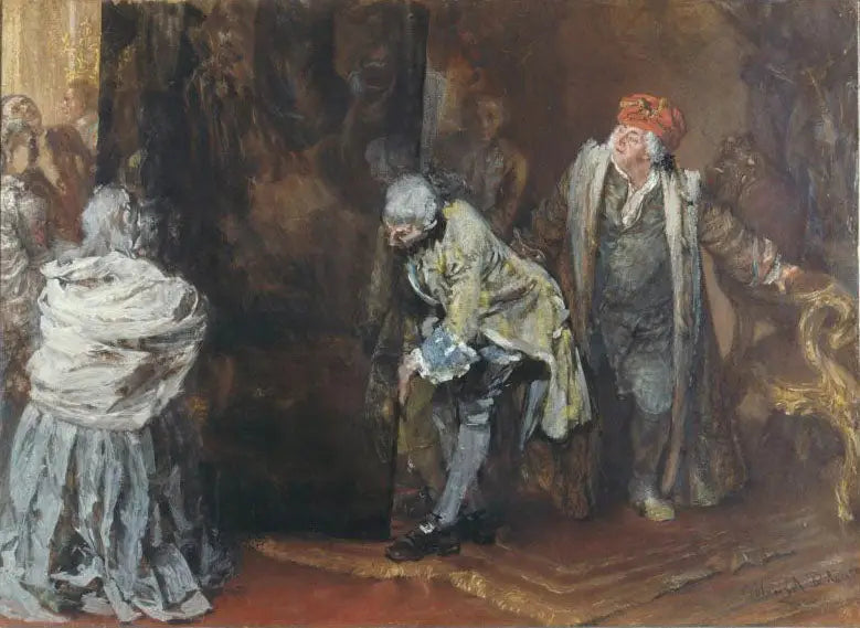 Place au grande Raffaello - Adolph von Menzel