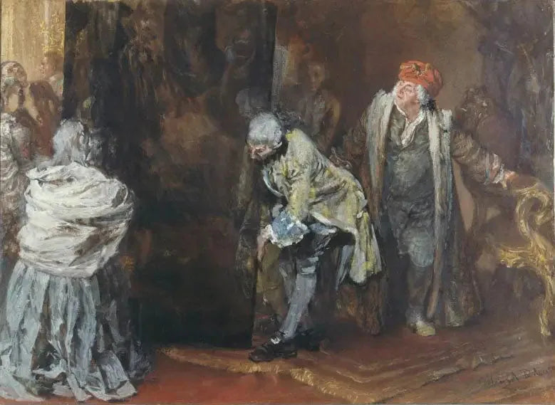 Place au grande Raffaello - Adolph von Menzel