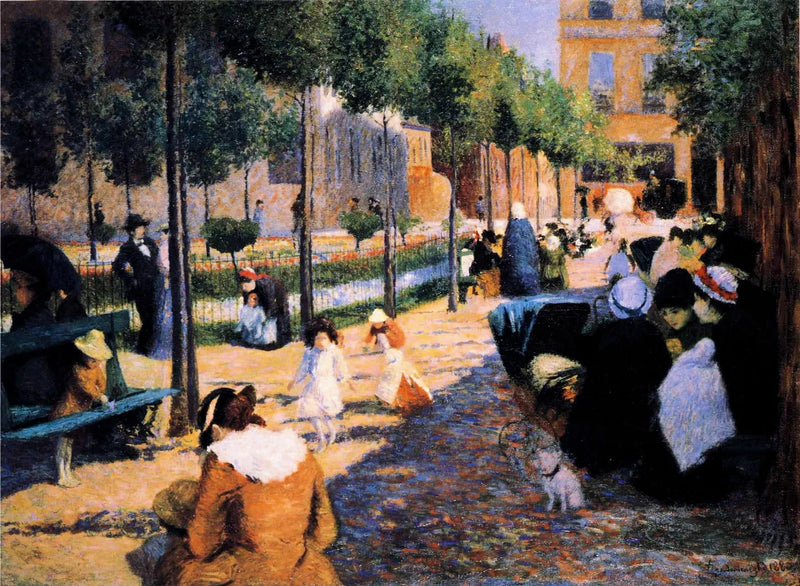 Piazza d'Anversa, Parigi - Federico Zandomeneghi