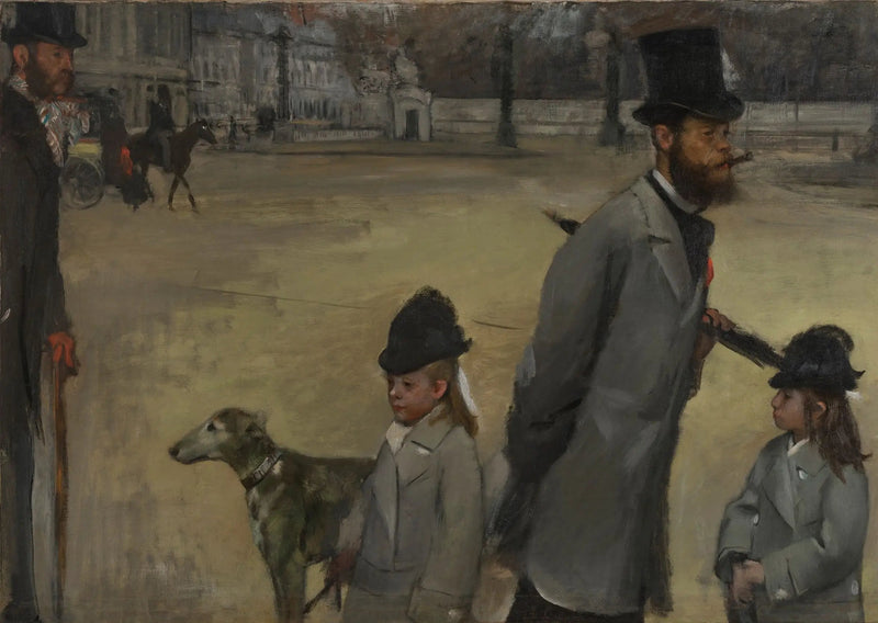 Piazza della Concordia - Edgar Degas