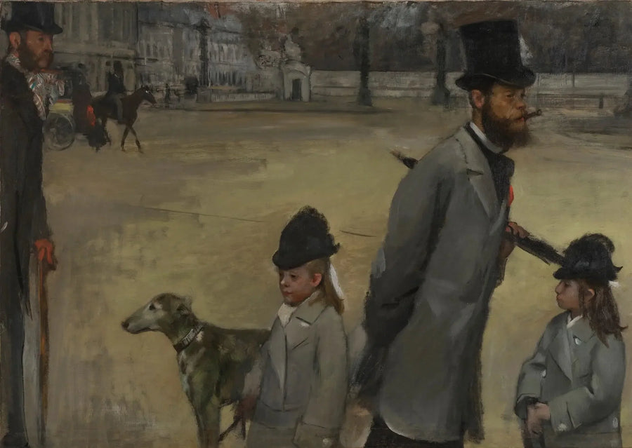 Piazza della Concordia - Edgar Degas