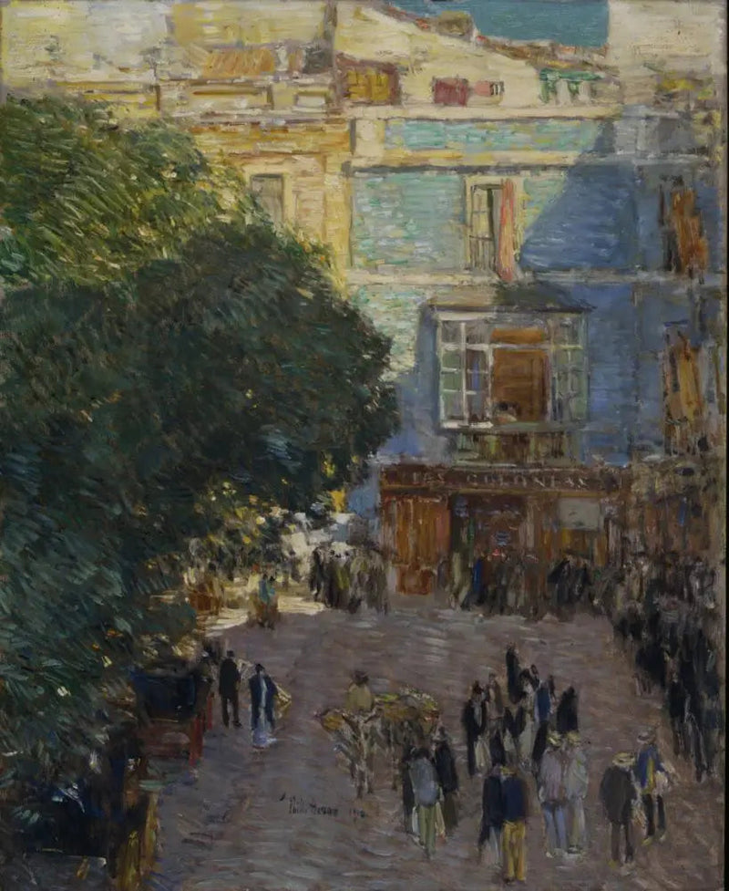 Piazza di Siviglia - Childe Hassam