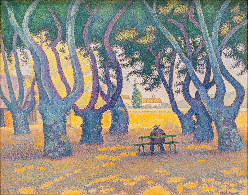 Piazza delle Lices, Saint-Tropez - Paul Signac