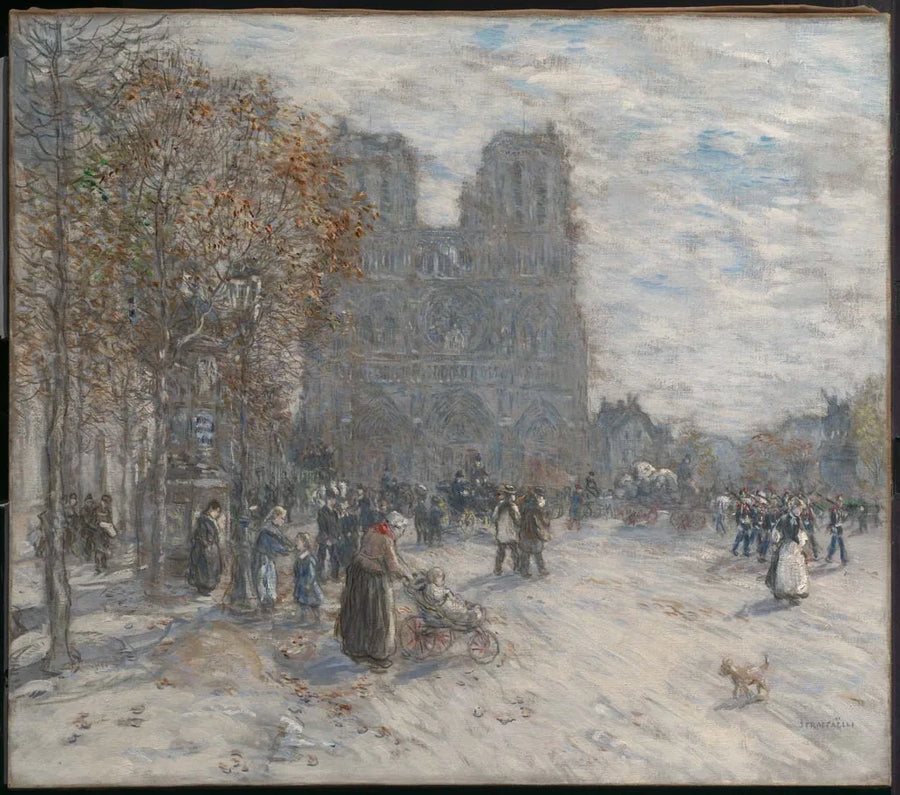 Place du Parvis, Notre-Dame, Parigi - Jean-François Raffaele