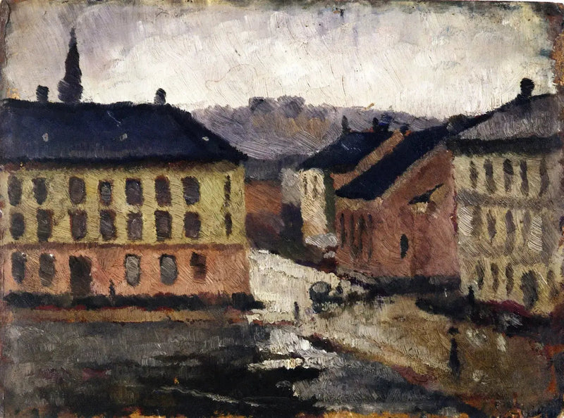 Luogo Olaf Rye verso Sud-Est - Edvard Munch