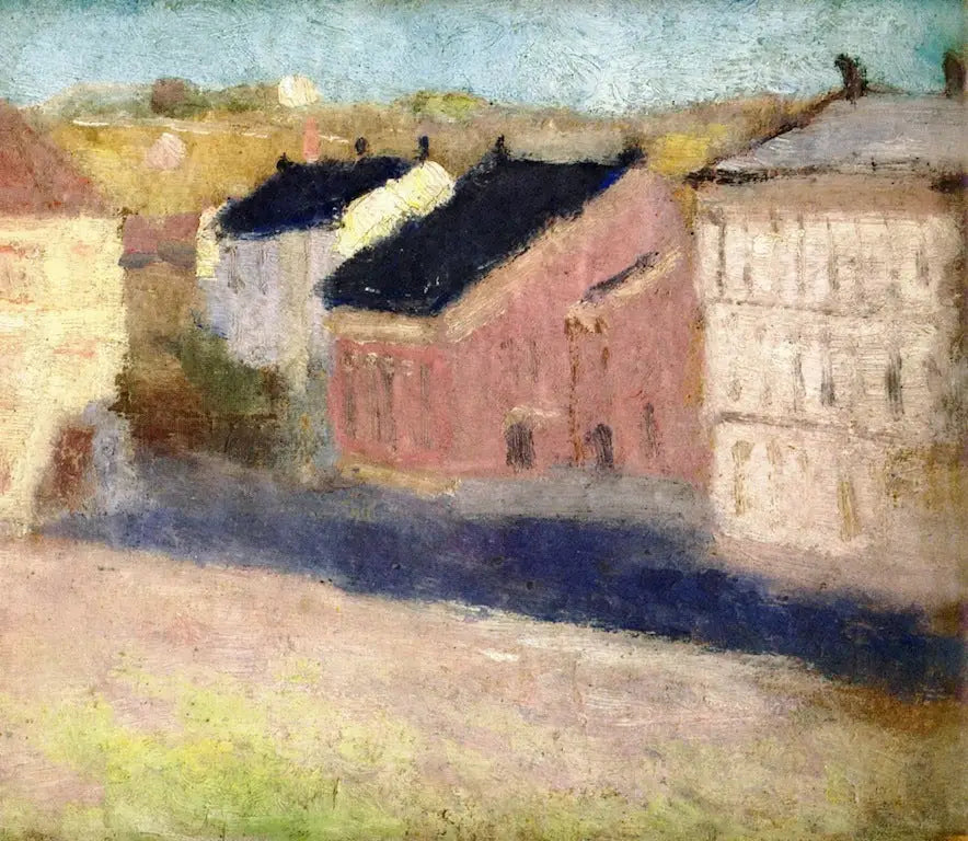 Luogo Olaf Rye verso Sud-Est - Edvard Munch