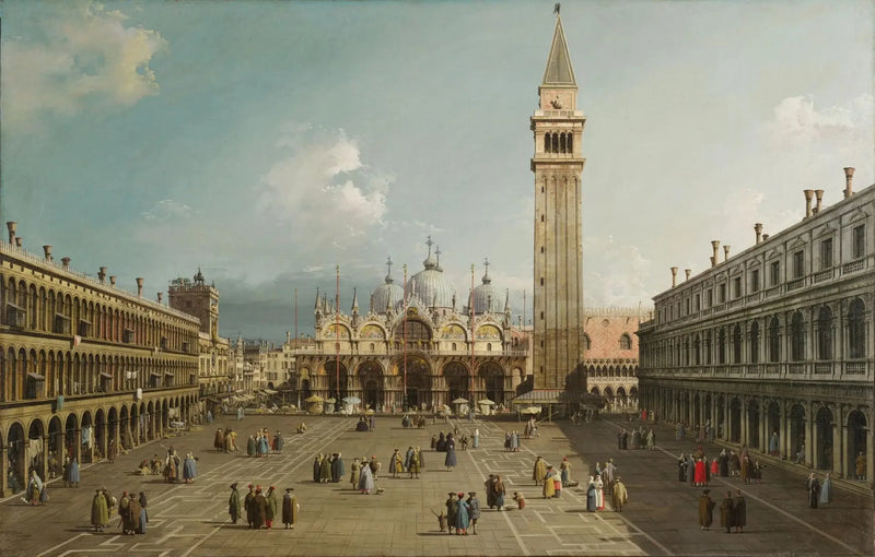 Place Saint-Marc, Venezia - Canaletto