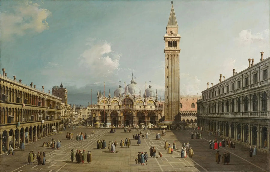 Place Saint-Marc, Venezia - Canaletto
