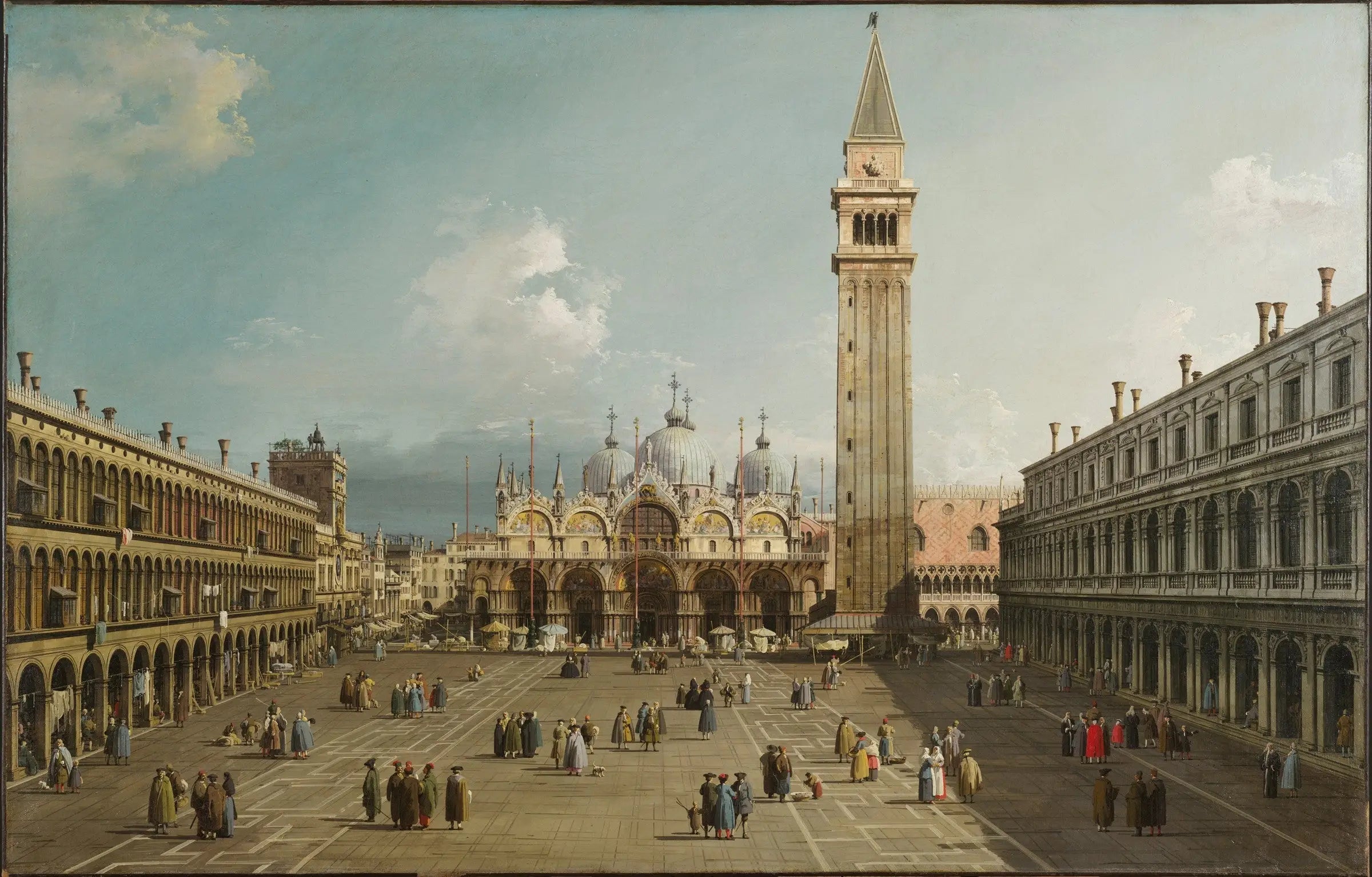 Place Saint-Marc Venise - Canaletto - Alpha Reproduction