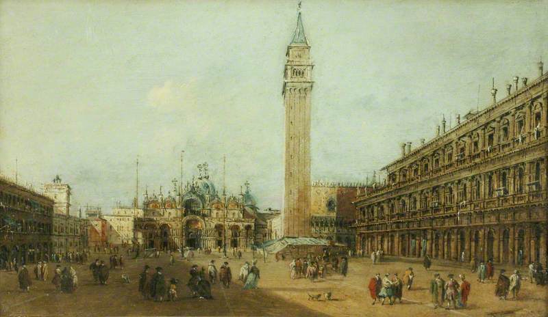 Place Saint-Marc, Venezia - Francesco Guardi