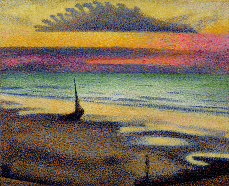 Spiaggia al colpo - Georges Lemmen
