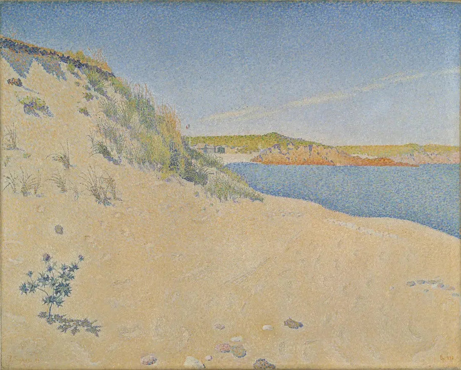 Spiaggia a Saint Briac - Paul Signac