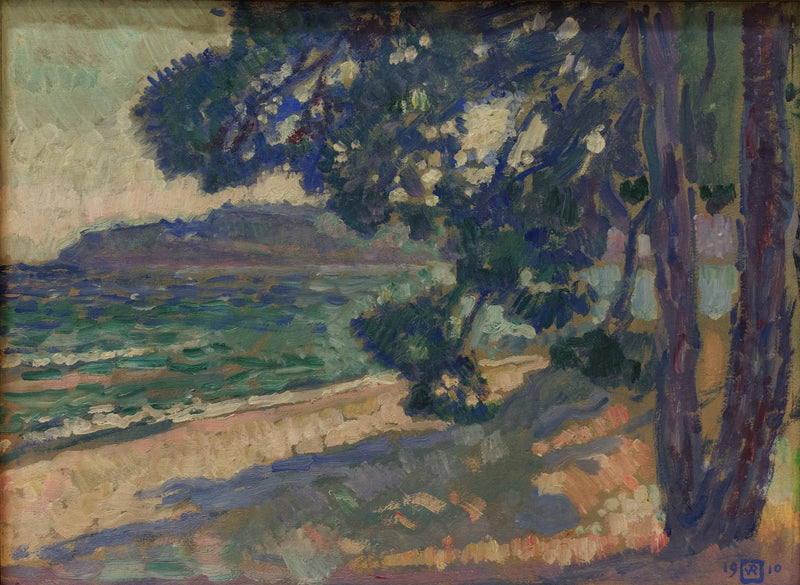 Spiaggia di Cavalaire - Theo van Rysselberghe