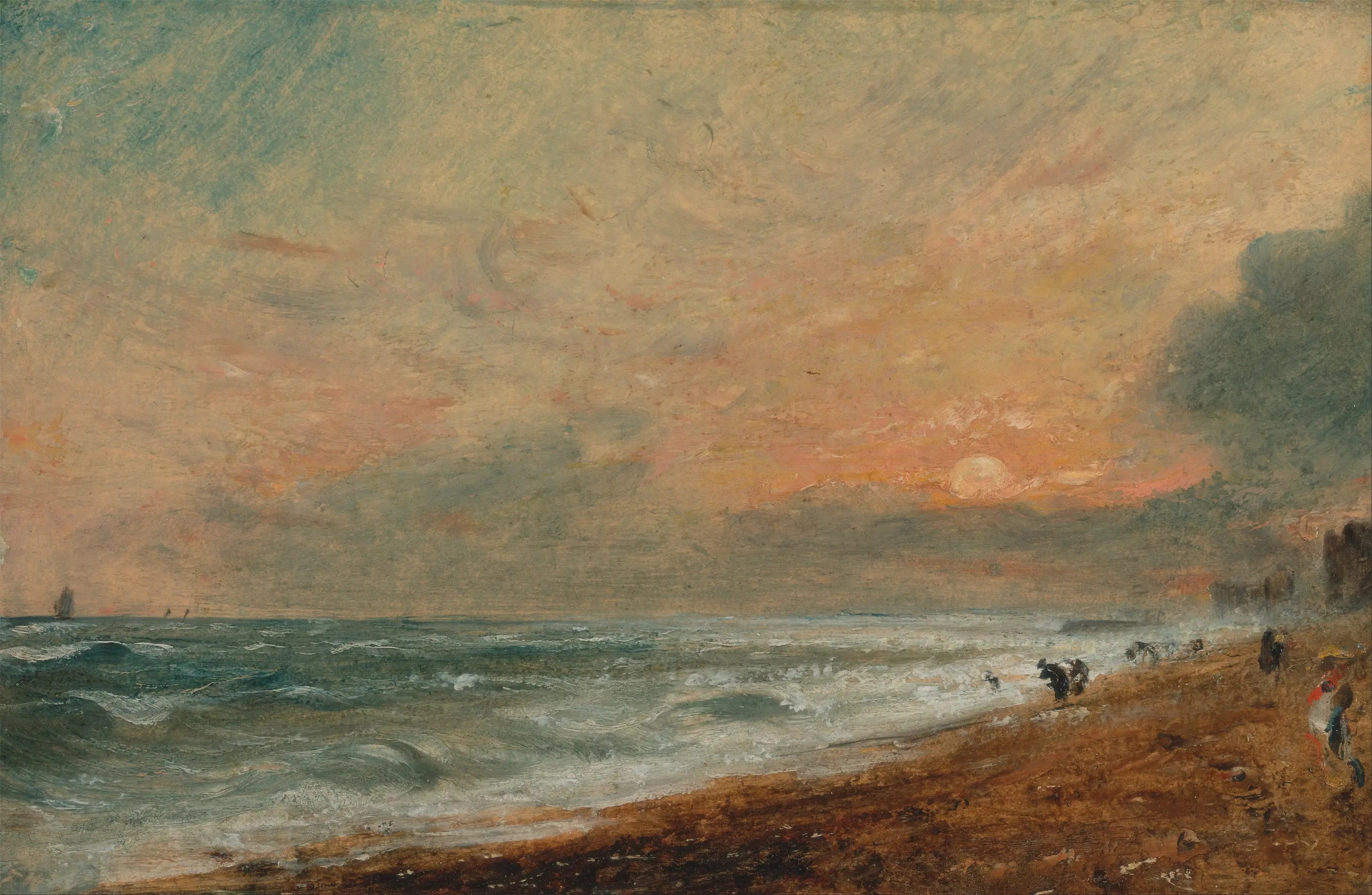 Plage de Hove - John Constable - Alpha Reproduction