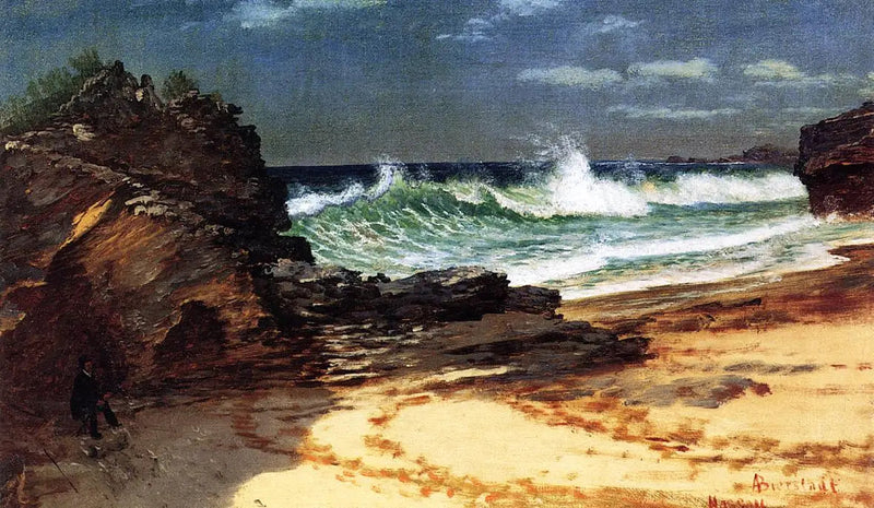 Plage di Nassau - Albert Bierstadt