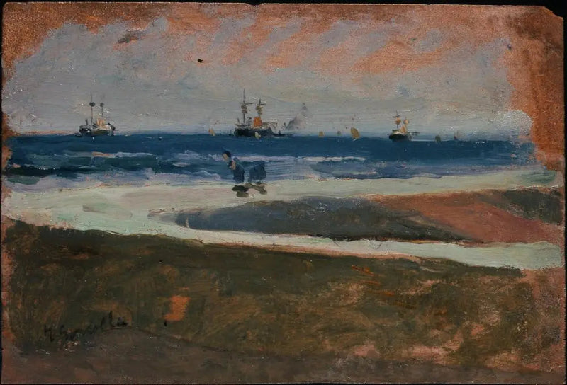 Spiaggia di Valencia - Joaquín Sorolla