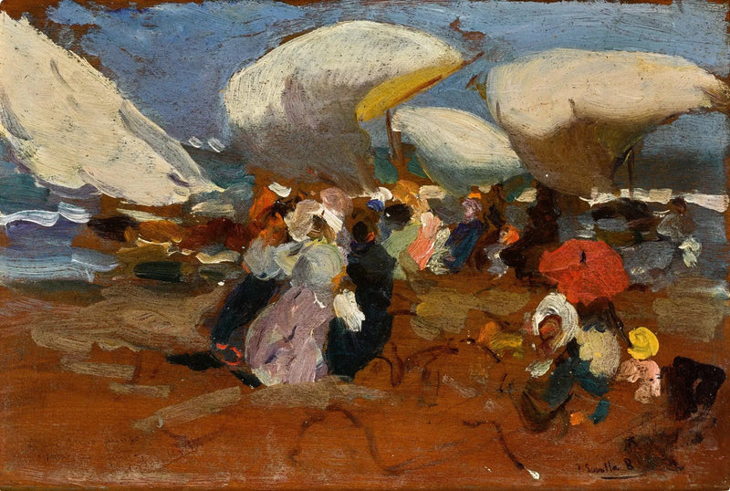 Spiaggia di Valencia - Joaquín Sorolla