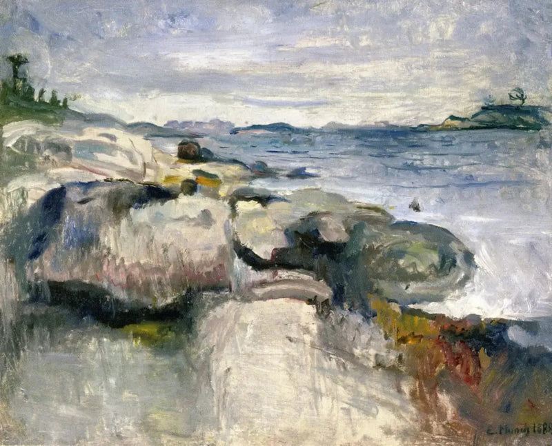 Spiaggia - Edvard Munch