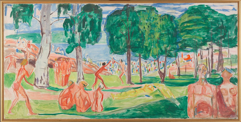Spiaggia - Edvard Munch