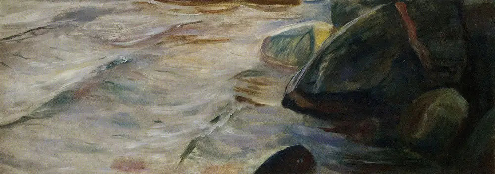 Reproduction du tableau « Plage - Edvard Munch » par Alpha Reproduction en peinture à l’huile
