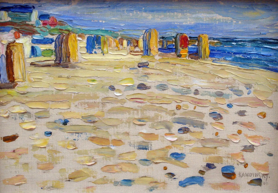 Spiaggia in Olanda - Vassily Kandinsky