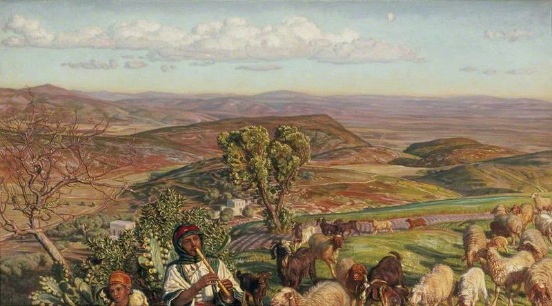 Pianura di Esdraelon vista dalle alture sopra Nazareth - William Holman Hunt