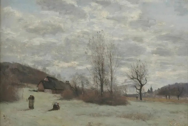 Pianura dei dintorni di Beauvais dal lato del quartiere Saint-Jean - Jean-Baptiste Camille Corot