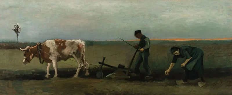 Piantagione di patate - Vincent van Gogh
