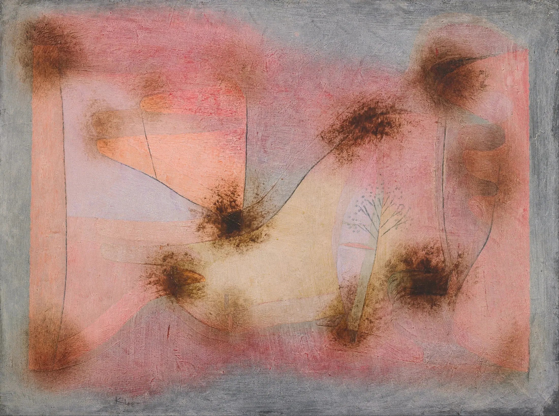 Plantes rustiques - Paul Klee - Alpha Reproduction