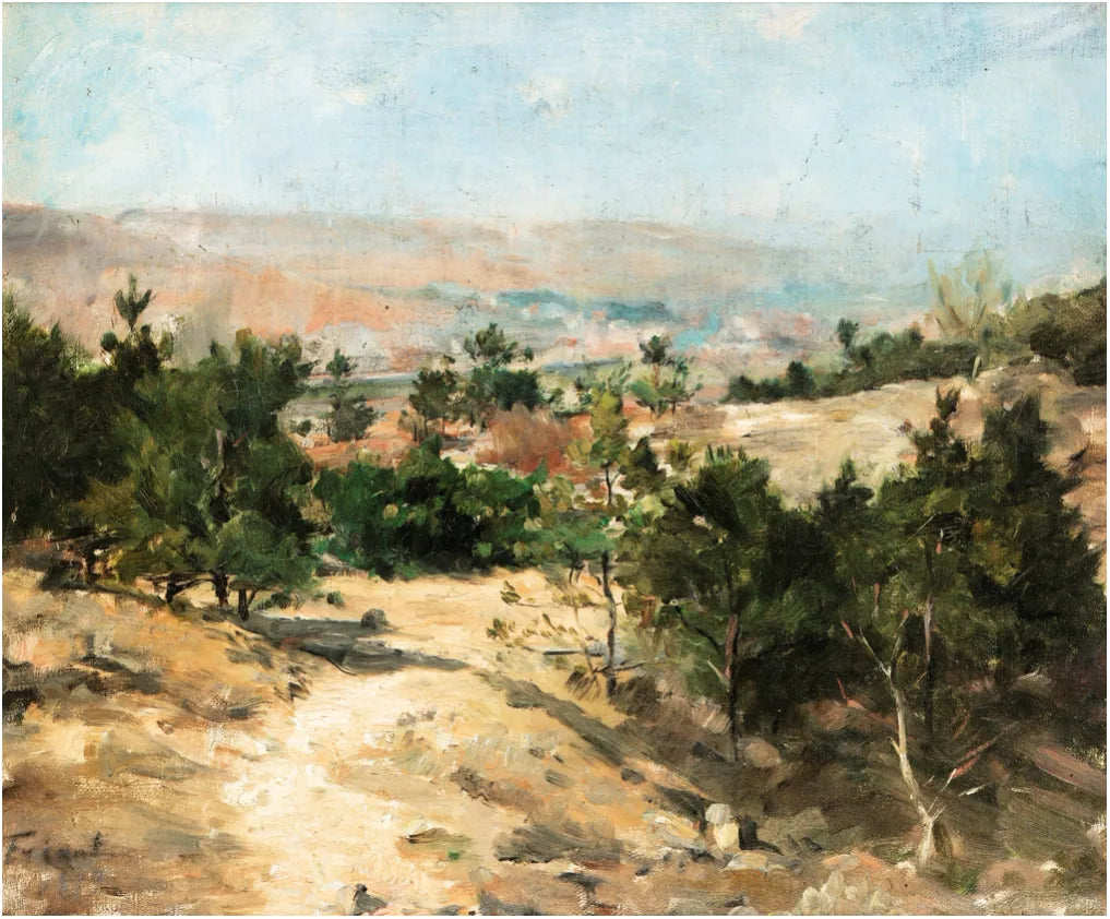 Plateau de Malzéville - Émile Friant image 1 copie de tableau peinte à la main