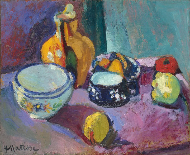 Piatti e frutti - Henri Matisse