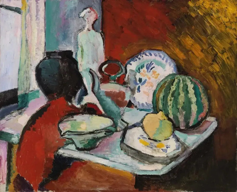 Piatti e Melone (Piatti e melone) - Henri Matisse