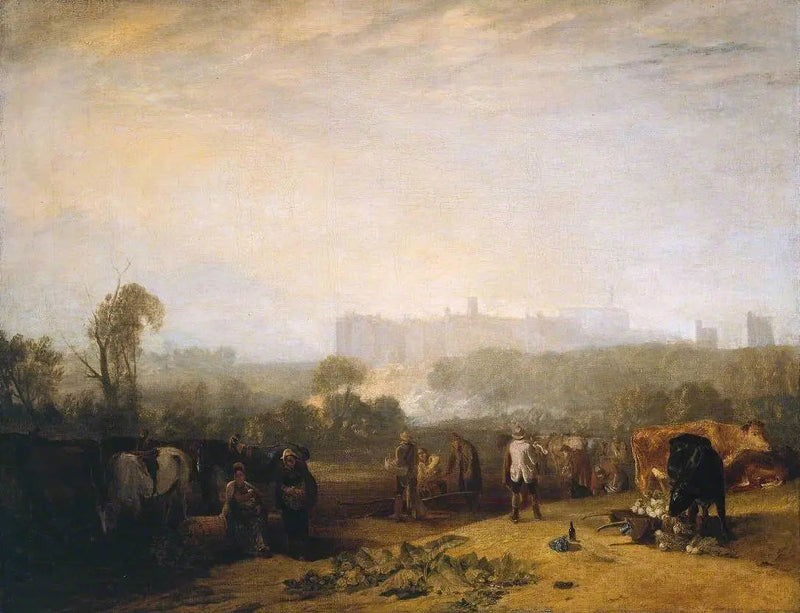 Aratura dei rapa, vicino a Slough (‘Windsor’) - J. M. W. Turner