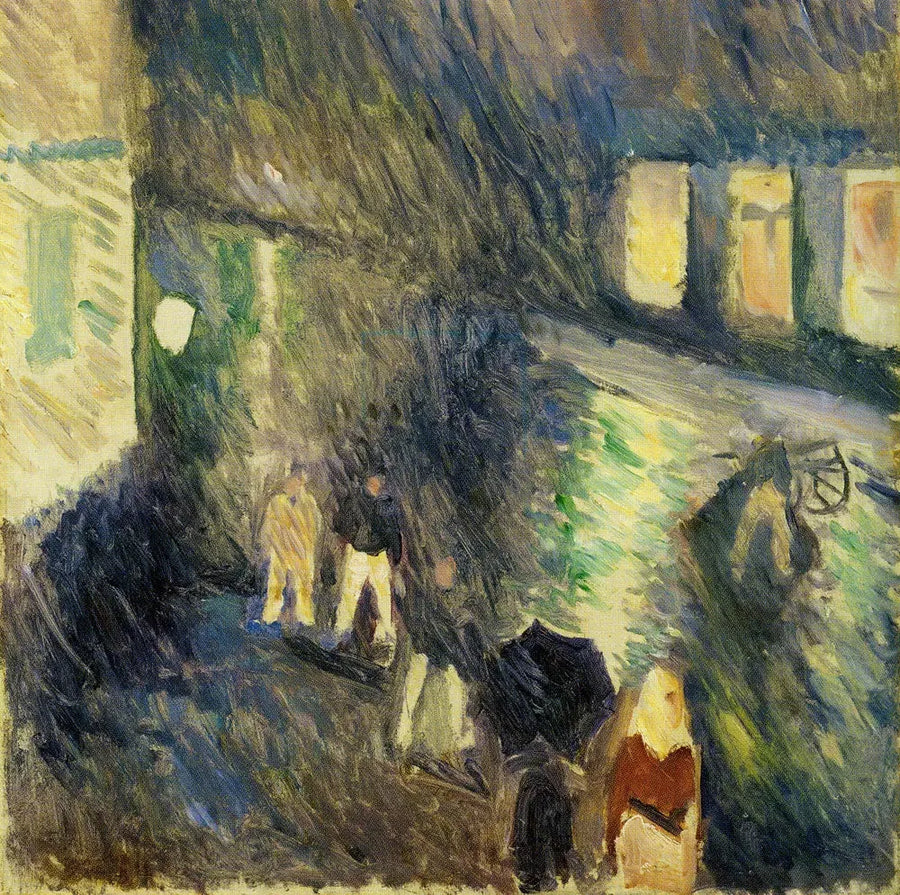 Pioggia d'autunno - Edvard Munch
